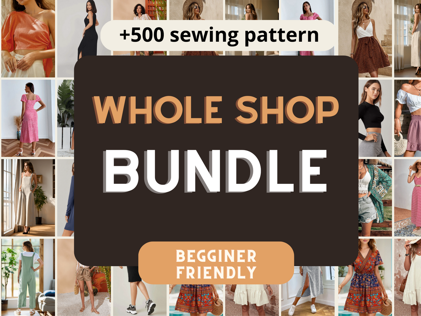 Whole shop bundle (+500 patterns)