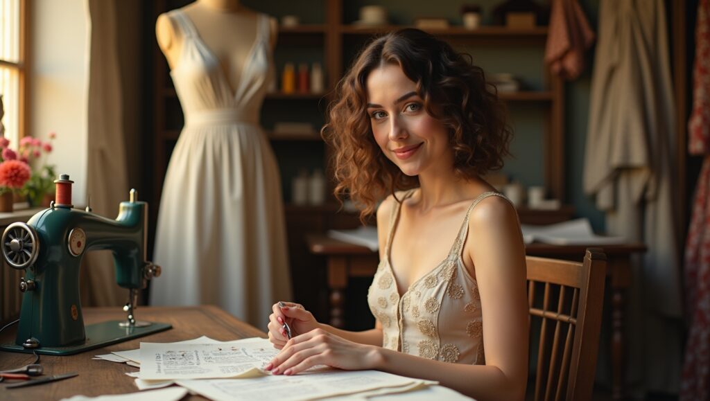 img deauville cocktail dress sewing pattern