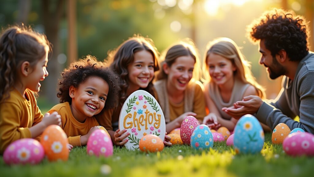 img personalized easter decor