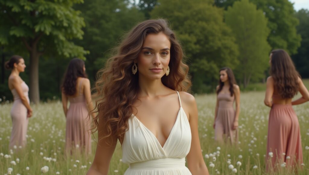 img style a line dress